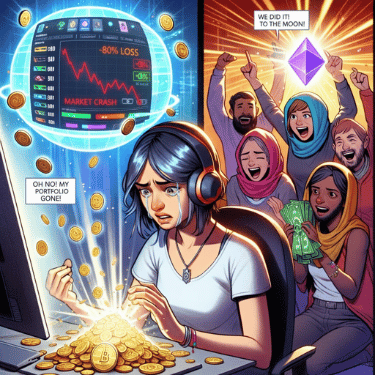 A final comic strip about learning to use Bitcoin