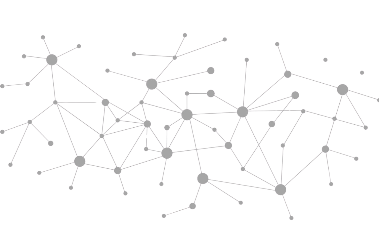 Abstract data visualization background